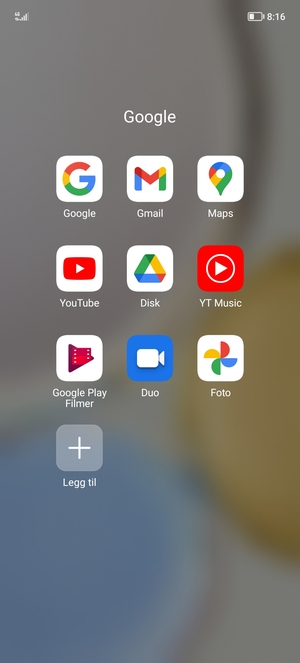 Velg Gmail