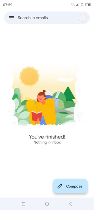Your Hotmail is ready to use