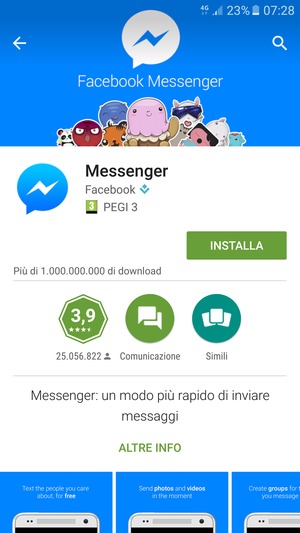 Seleziona INSTALLA