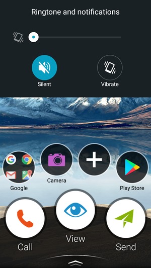 Select Silent for silent mode