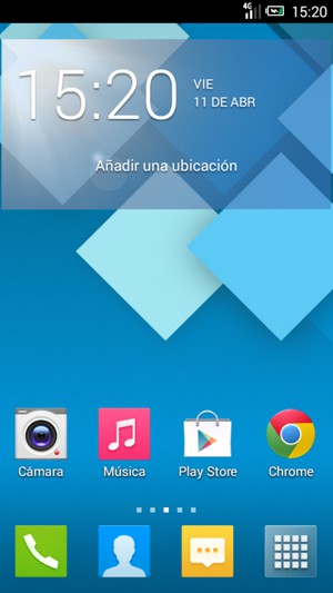 Seleccione Aplicaciones