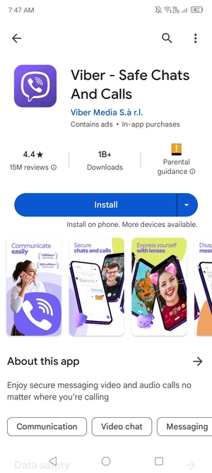 Select Install