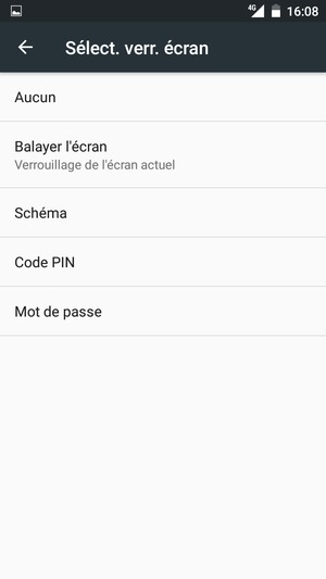 Sélectionnez Schéma
