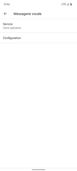 Sélectionnez Configuration