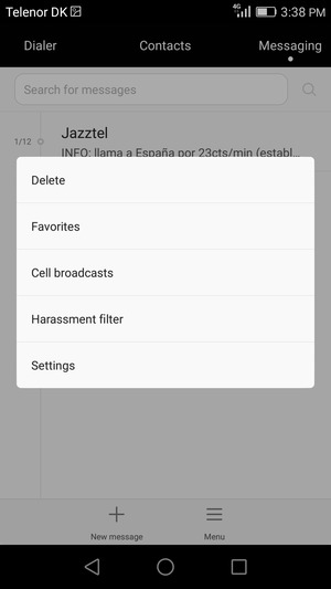 Select Settings