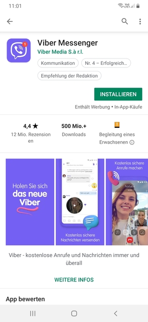 Wählen Sie INSTALLIEREN