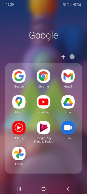 Wählen Sie Gmail