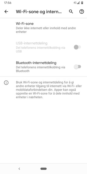 Velg Wi-Fi-sone