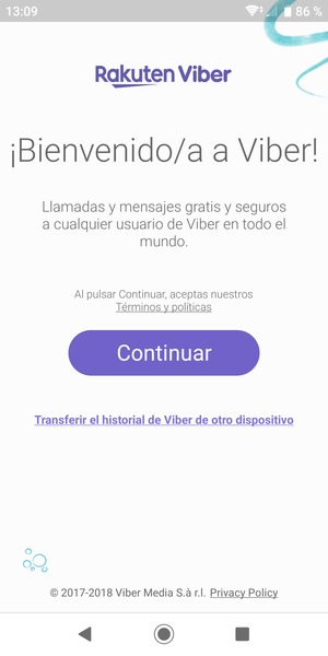 Su aplicación está lista para usar