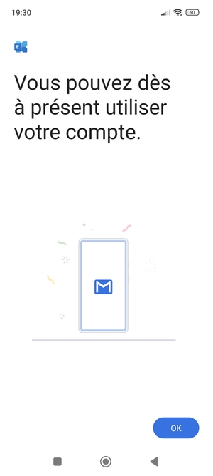 Sélectionnez OK