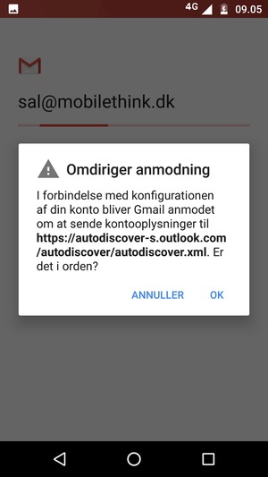 Vælg OK