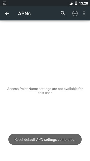 Select New APN