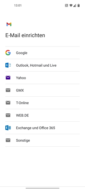 Wählen Sie Sonstige