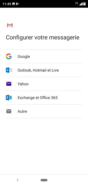 Sélectionnez Autre