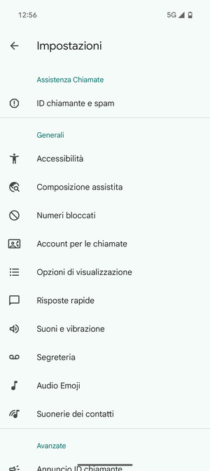 Seleziona Segreteria