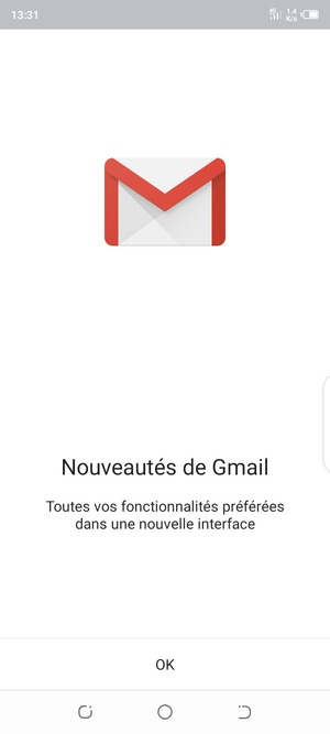 Sélectionnez OK