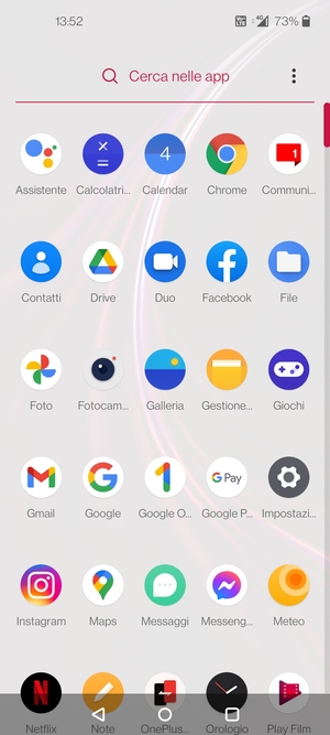 Seleziona Impostazioni