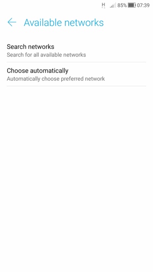 Select Search networks