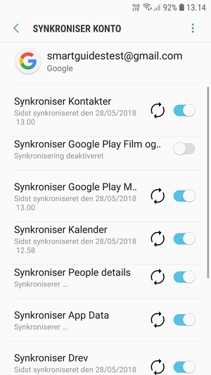 Dine kontakter fra Google vil nu blive synkroniseret til din Galaxy