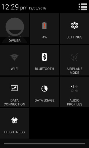 Turn off BLUETOOTH