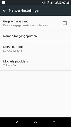 Selecteer Namen toegangspunten