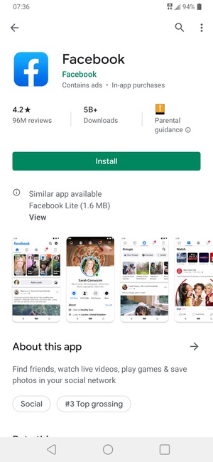 Select Install