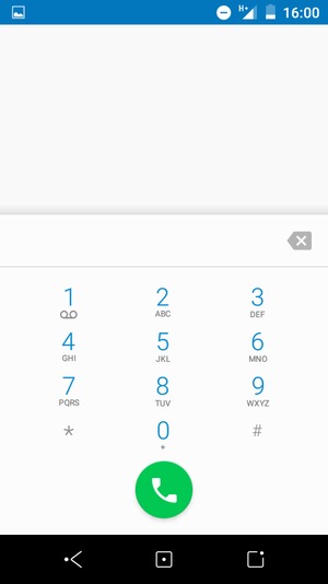 Appuyez longuement sur le numéro 1