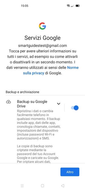 Seleziona Altro