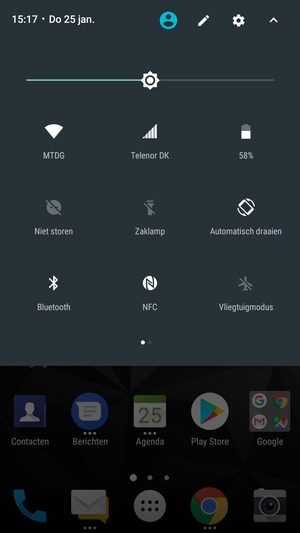 Selecteer Wifi