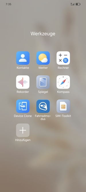 Wählen Sie Kontakte