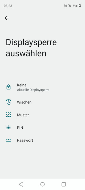Wählen Sie Muster