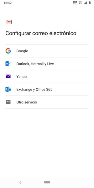 Seleccione Google