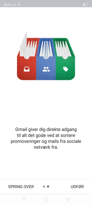 Vælg UDFØR
