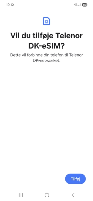 Vælg Tilføj