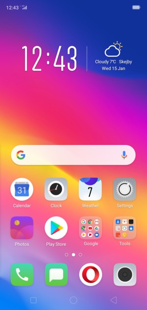 Select Settings