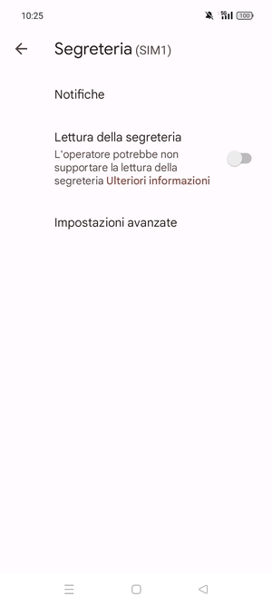 Seleziona Impostazioni avanzate