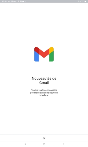 Sélectionnez OK