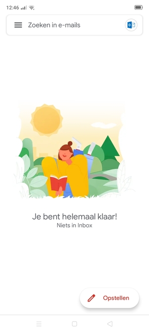 Uw Gmail is klaar voor gebruik