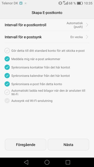 Välj Nästa