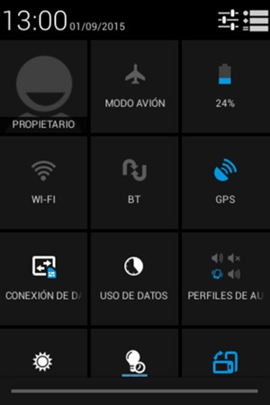 Desactive BLUETOOTH y GPS