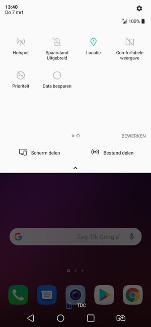 Schakel Locatie uit