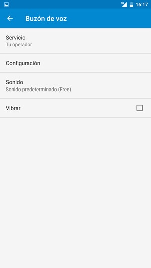 Seleccione Configuración