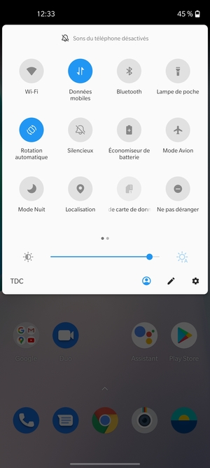 Sélectionnez Silencieux pour repasser en mode sonore