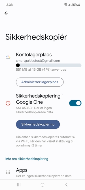 Vælg Kontolagerplads