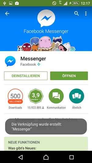 Wählen Sie ÖFFNEN