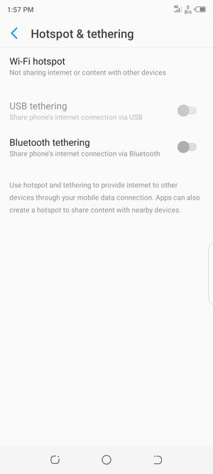 Select Wi-Fi hotspot