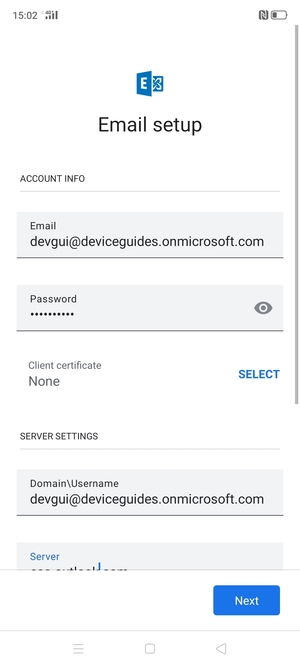 Enter your password