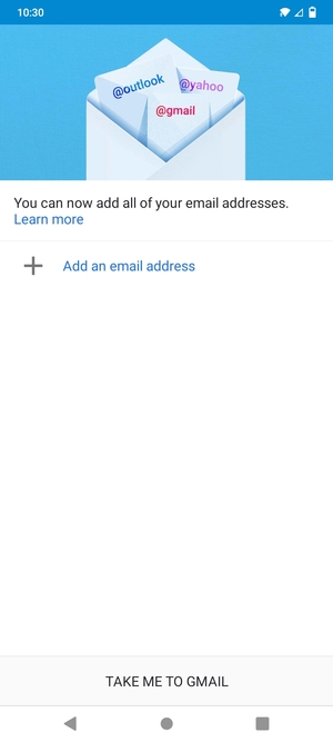 Select Add an email address