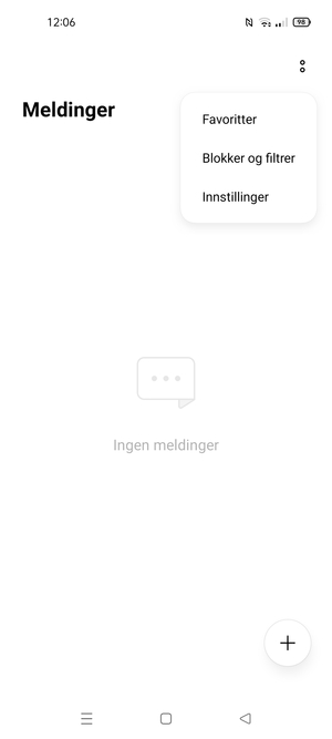 Velg Innstillinger