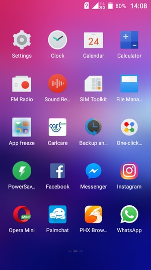 Scroll to and select Settings